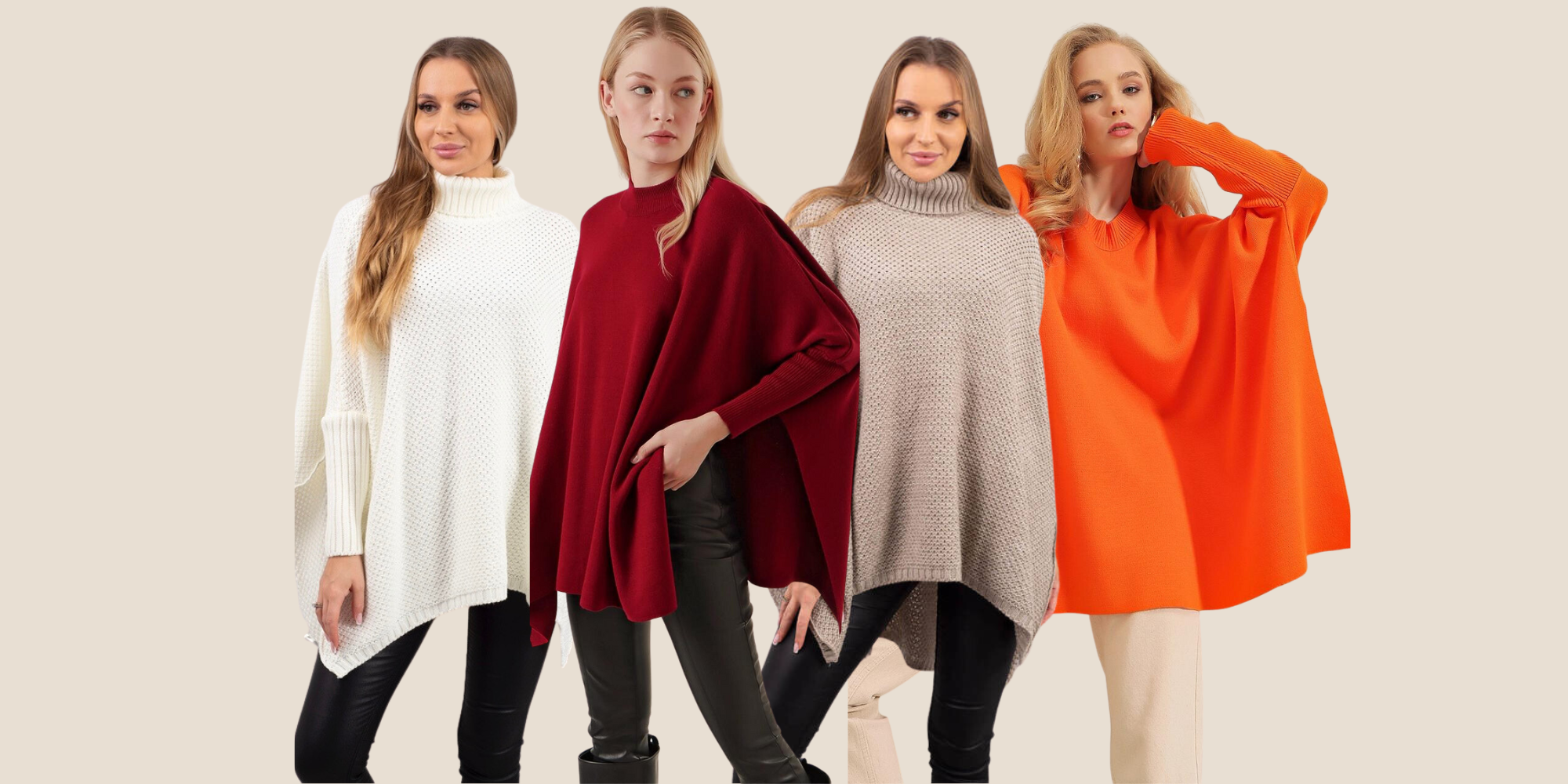 Ponchos/Pulls Ample pour Femme : L'Élégance et le Confort Réunis