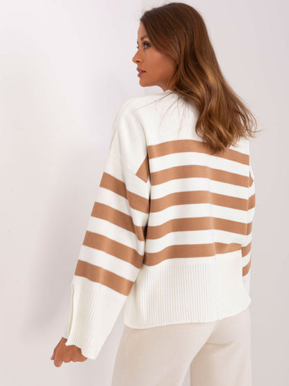 Mid-length flared cardigan